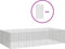 vidaXL - Dierenverblijf - 24 - panelen - 54x100 - cm - gegalvaniseerd - ijzer