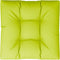 vidaXL - Palletkussen - 80x80x12 - cm - stof - heldergroen