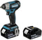 Makita DTW180RTJ 18V Li-Ion accu slagmoersleutel set (2x 5,0Ah) in Mbox - 180Nm - 3/8