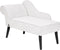 BIARRITZ - Chaise longue - Wit - Linkerzijde - Polyester