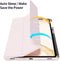 Dux Ducis - Tablet hoes geschikt voor Samsung Galaxy Tab S8 Plus - Toby Series - Tri-Fold Book Case - Roze