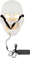 Boland - LED masker Killer skull - Volwassenen - Skelet - Halloween accessoire - Horror