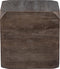 WOOOD Exclusive Lio Bijzettafel - Hout - Donkerbruin - 46x46x46