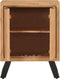 vidaXL - Dressoir - met - 2 - deuren - 55x36x72 - cm - massief - acaciahout