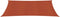 vidaXL Zonnezeil 160 g/m² 3x6 m HDPE terracottakleurig