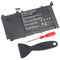 Battery suitable for ASUS R5553LF, Li-Polymer, 11.4V, 4200mAh, 47.9Wh, built-in, without tools