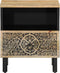 vidaXL - Nachtkastjes - 2 - st - 40x33x46 - cm - massief - mangohout