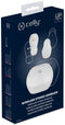 Celly Flip2 - Bluetooth Hoofdtelefoon In-ear - Microfoon - Wit