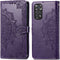 imoshion Hoesje Geschikt voor Xiaomi Redmi Note 11 (4G) / Redmi Note 11S (4G) Hoesje Met Pasjeshouder - imoshion Mandala Bookcase - Paars