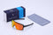 BBB Cycling Chester BSG-69 - Fietsbril - 100% UV Bescherming - Mat Zwart Oranje