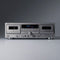 TEAC W-1200 - Dubbele cassettespeler - USB-uitgang en microfoonmixer - Zilver