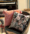 Dutch Decor ROBERTA - Sierkussen met patroon 45x45 cm Dusty Rose - roze - Inclusief binnenkussen