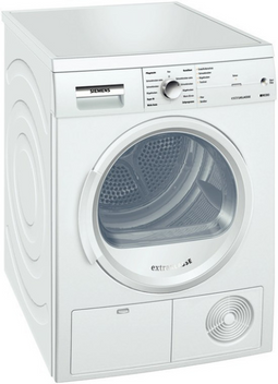 Siemens WT46E185 - Condensdroger - 7 kg - autoDry - 64 dB - Energieklasse B - Wit