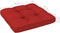 vidaXL - Palletkussen - 70x70x12 - cm - stof - rood