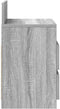 vidaXL - Nachtkastjes - 2 - st - met - 2 - lades - 40x33x60 - cm - grijs - sonoma - eiken