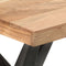 vidaXL - Eettafel - 120x60x76 - cm - massief - acaciahout