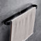 Happy Goods Handdoekrek - Handdoekhouder 60 cm - Zonder Boren - Zwart