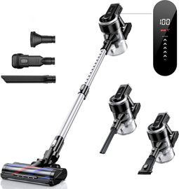 Teeco A17 - Draadloze Steelstofzuiger - 4-in-1 - Zwart