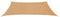 vidaXL - Zonnescherm - HDPE - rechthoekig - 4x6 - m - beige