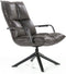 Fauteuil Mitchell - Antraciet - draaibare fauteuil