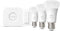 Philips Hue White Starterkit - 3 E27 slimme lampen 1100lm + dimmer switch