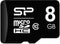 Silicon Power - Micro SDHC 8GB - Class 10 - 40 MB/s leessnelheid