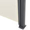 Zijluifel Dubai - Windscherm - Uitschuifbaar 500 x 180 cm - Beige