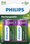 Philips R20B2A300 - Oplaadbare batterij - 3000mAh - 1.2V (10 stuks)