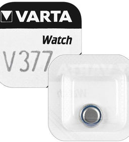 Varta SR626 SW/SR66 SW/V377 - Wegwerpbatterij - Zilver-oxide - 27mAh - 6,8 x 2,6 mm (1 BL)