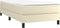 vidaXL - Bedframe - kunstleer - crèmekleurig - 100x200 - cm