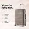 SKYCASES Travel One - 28-inch Reiskoffer - Lichtgewicht Waterdicht Cijferslot - Champagne
