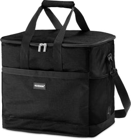 Heldenwerk Koeltas - 40L - 12 uur - 7 compartimenten - Zwart