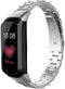 imoshion Bandje met Horlogeband inkorter - Geschikt voor Samsung Galaxy Fit - imoshion Stalen band zonder installatiehulp - Zilver