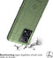 iMoshion Hoesje Geschikt voor Xiaomi Poco X5 5G Hoesje Siliconen - iMoshion Rugged Shield Backcover - Groen