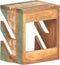 vidaXL - Wandskateboardhouder - 25x20x30 - cm - massief - gerecycled - hout