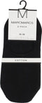 Marcmarcs 2-paar invisible sneaker sokjes - Anti slip randje - Blauw (2 paar)