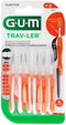 GUM Trav-ler Ragers 0.9mm Oranje - 6 stuks