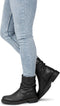 PS Poelman DUNGABALL - Dames enkellaarzen - Chunky zool 3.5 cm - Zwart