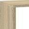 vidaXL - Kamerscherm - / - boekenkast - 137,5x29x103,5 - cm - hout - sonoma - eiken