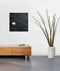 Sigel glasmagneetbord - Artverum - met LED verlichting - 48x48cm - zwart leisteen - SI-GL404