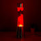Fisura Lavalamp Chroom - rode lava - paarse vloeistof
