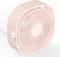 iMoshion USB Tafelventilator - USB Ventilator - Mini Ventilator - Compact - 3 Windstanden - Roze