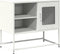 vidaXL - Tv-meubel - 68x39x60,5 - cm - staal - wit