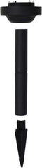 vidaXL LED-solarlampen rond 30 cm RGB 2 st