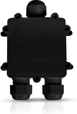 V-TAC VT-870-B LED schijnwerpers - Waterdicht - Aansluitblok - Zwart - IP68 - Modelnr: - VT-870-B