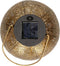 Anna's collection Solar lantaarn - goud - metaal - 14 x 16 cm