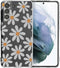 imoshion Hoesje Geschikt voor Samsung Galaxy S21 Hoesje Siliconen - imoshion Design hoesje - Meerkleurig / Daisy Flower