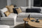 De Raffia Kussenhoes Vierkant - Naturel - 60x60