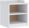 vidaXL - Gangbankje - SANDNES - wit - 45x40x50 - cm - massief - grenenhout