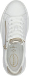 Tamaris COMFORT Essentials - Lage Sneakers - T-FLOW EFFECT - Witte Nappa - Maat 40